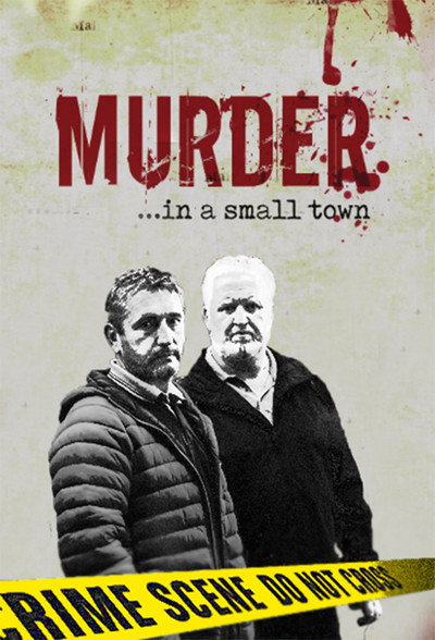 Póster de Murder in a Small Town