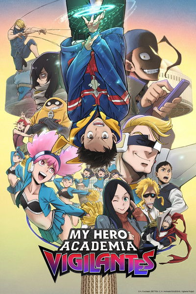 Póster de My Hero Academia Vigilante Illegals