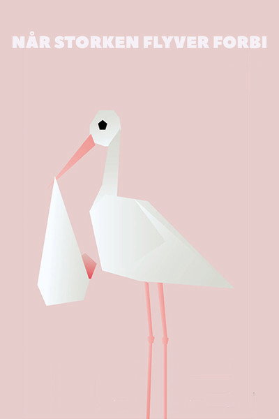 Póster de Når storken flyver forbi