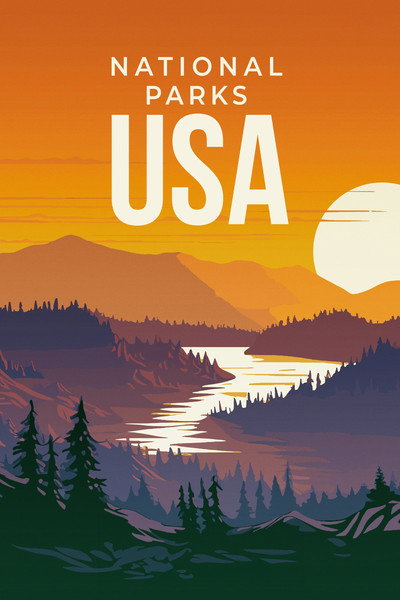 Póster de National Parks: USA