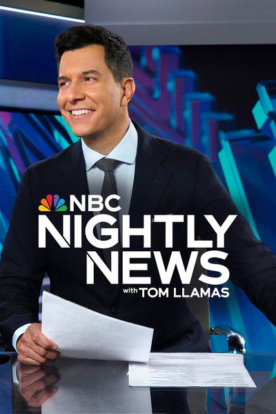 Póster de NBC Nightly News with Tom Llamas