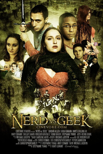 Póster de Nerd vs. Geek