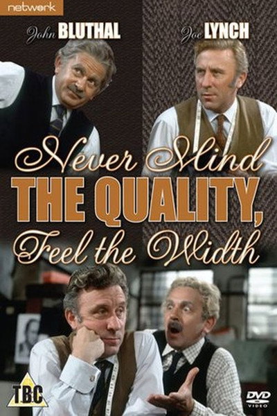 Póster de Never Mind the Quality, Feel the Width