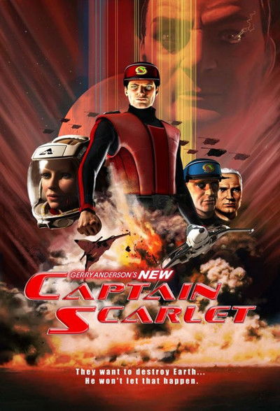 Póster de New Captain Scarlet
