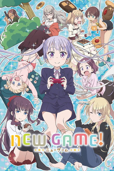 Póster de New Game!
