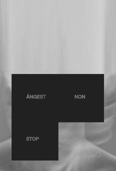 Póster de Ångest non stop