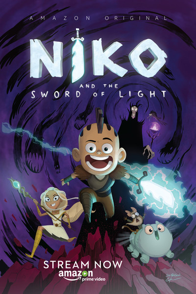 Póster de Niko y la espada iluminada
