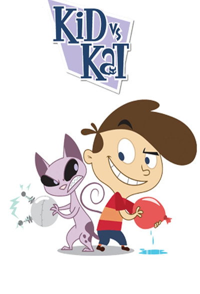 Póster de Niño vs. Gato