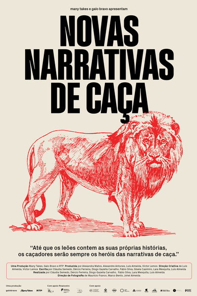 Póster de Novas Narrativas de Caça