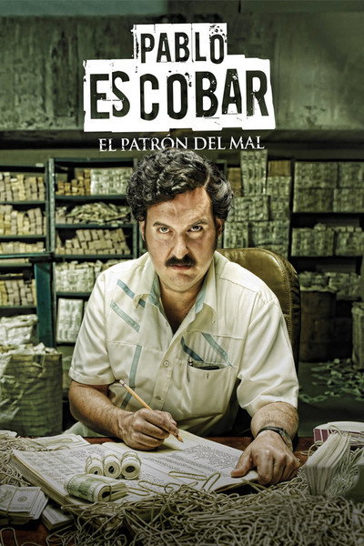 Póster de Pablo Escobar, el patrón del mal
