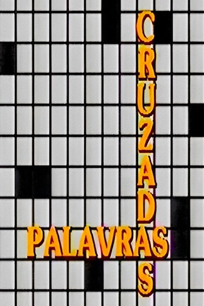 Póster de Palavras Cruzadas