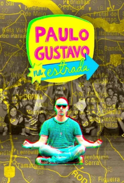 Póster de Paulo Gustavo na Estrada