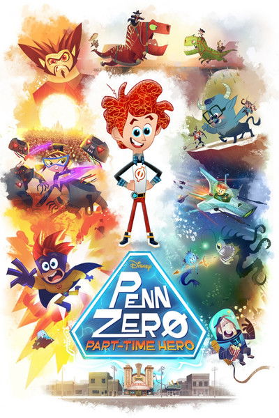 Póster de Penn Zero: Héroe aventurero