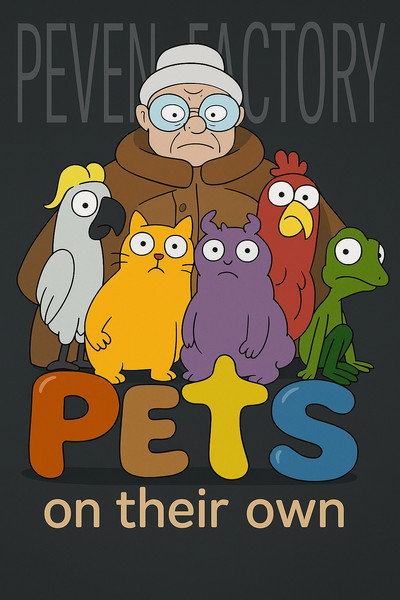 Póster de Pets on their own
