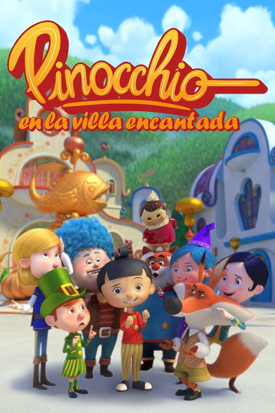 Póster de Pinocho en la villa encantada