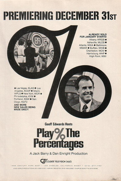 Póster de Play the Percentages