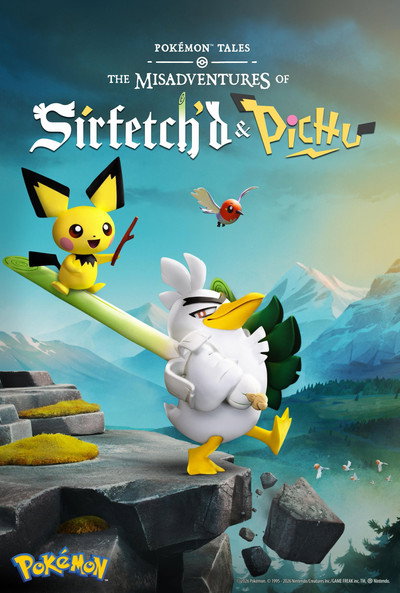 Póster de Pokémon Tales: The Misadventures of Sirfetch'd & Pichu