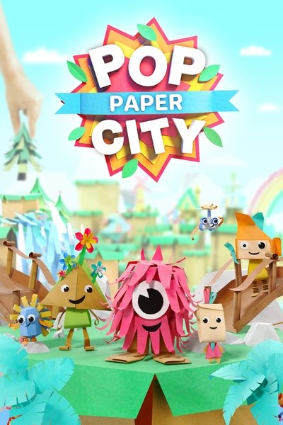 Póster de POP, La ciudad de papel