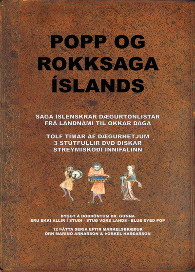Póster de Popp- og rokksaga Íslands