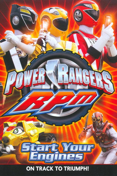 Póster de Power Rangers RPM