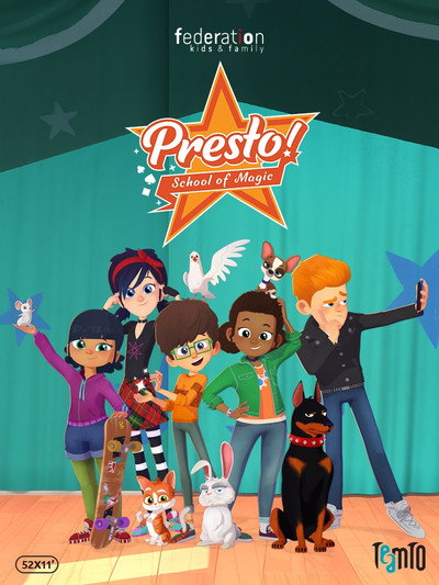 Póster de ¡Presto! Escuela de magia
