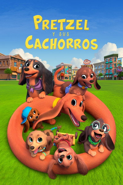 Póster de Pretzel y sus cachorros