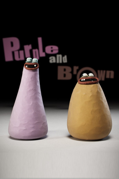Póster de Purple and Brown