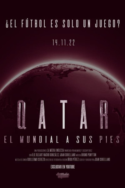 Póster de Qatar: El Mundial a sus pies