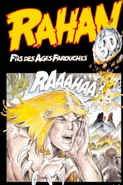 Póster de Rahán, el hijo de los tiempos salvajes