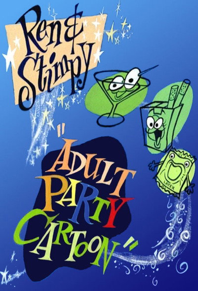 Póster de Ren y Stimpy "sólo para adultos