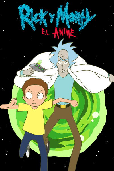 Póster de Rick y Morty: el anime