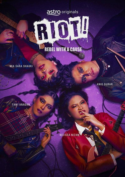 Póster de Riot! Rebel with a Cause