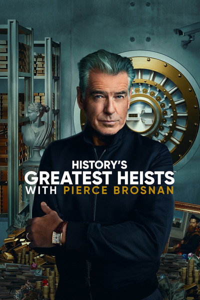 Póster de Robos históricos con Pierce Brosnan