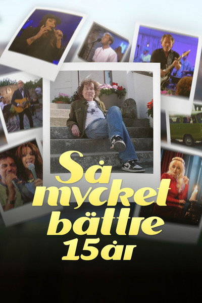 Póster de Så mycket bättre 15 år