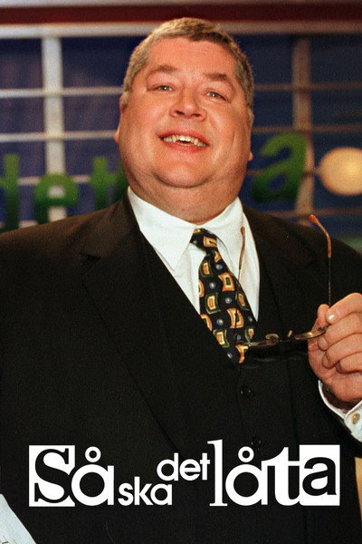 Póster de Så ska det låta
