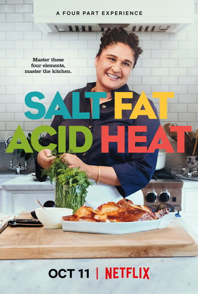 Póster de Sal, grasa, ácido, calor
