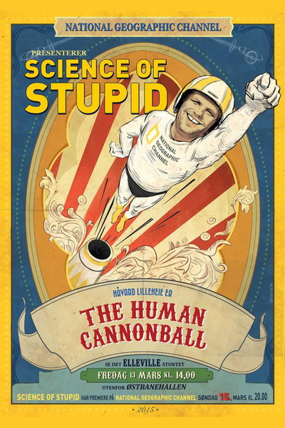 Póster de Science of Stupid (Norwegian version)