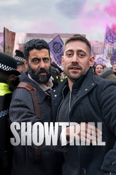 Póster de Showtrial, ¿víctima o monstruo?