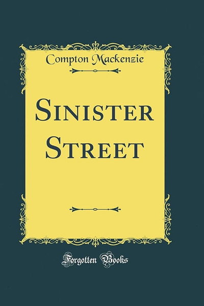 Póster de Sinister Street
