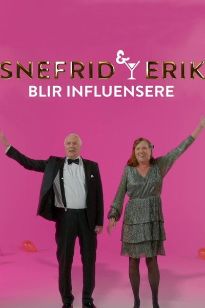 Póster de Snefrid og Erik blir influensere