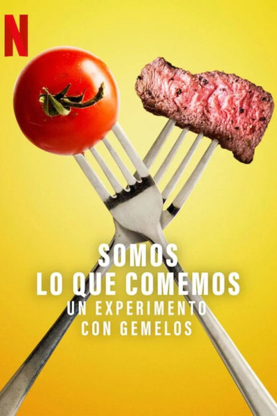 Póster de Somos lo que comemos: Un experimento con gemelos