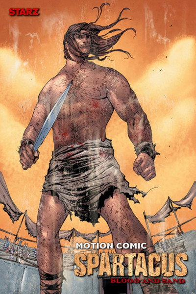 Póster de Spartacus: Blood and Sand - Motion Comic