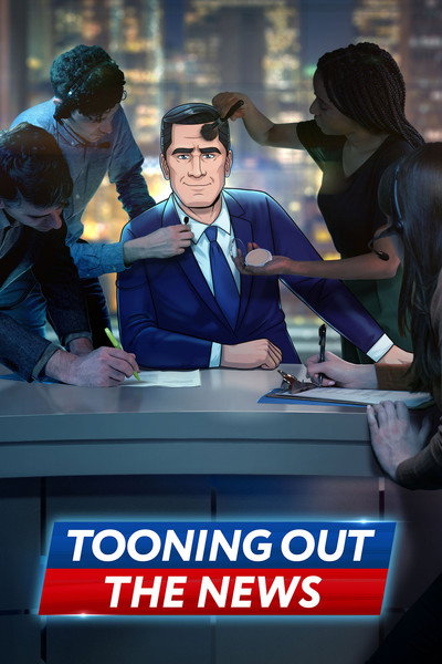 Póster de Stephen Colbert Presents Tooning Out The News