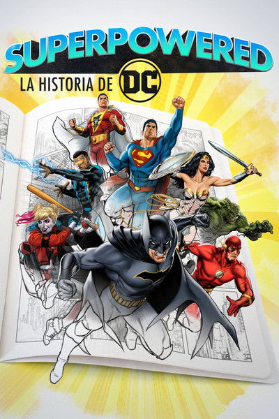 Póster de Superpowered: La historia de DC
