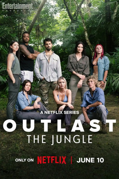 Póster de Supervivencia en equipo: La jungla