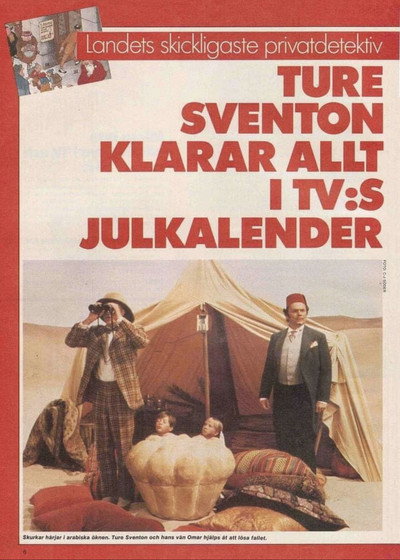 Póster de T. Sventon praktiserande privatdetektiv