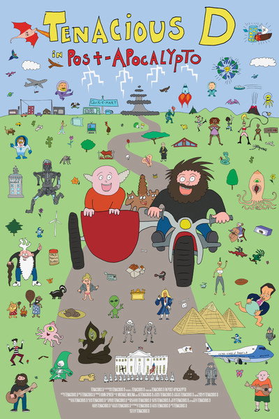 Póster de Tenacious D: Post-Apocalypto
