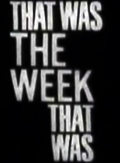 Póster de That Was the Week That Was