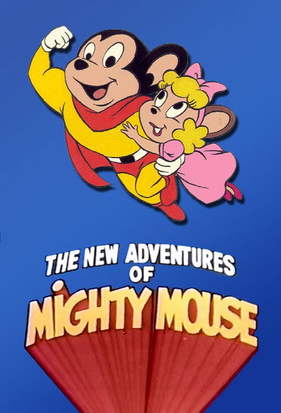 Póster de The New Adventures of Mighty Mouse and Heckle and Jeckle