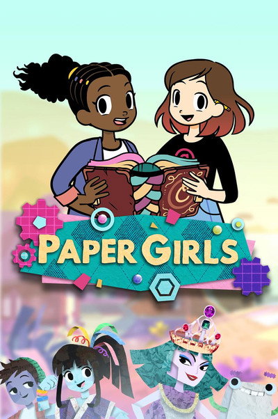 Póster de The Paper Girls Show